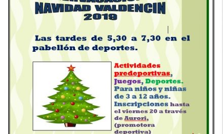 Divervacaciones de Navidad en Valdencín