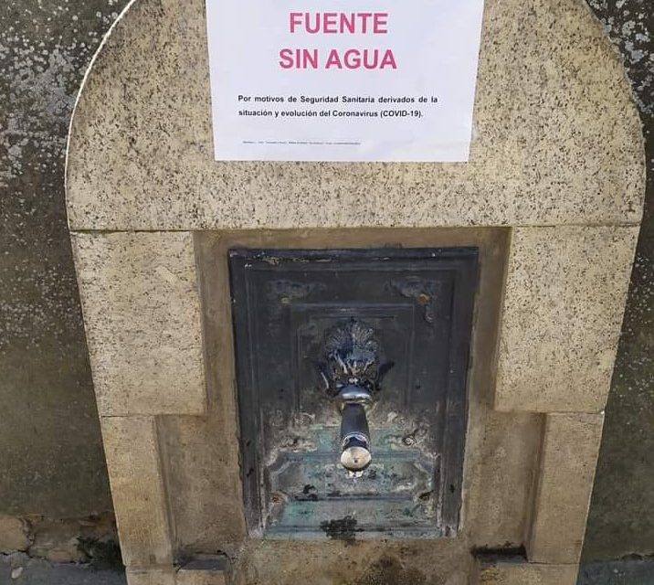 Las fuentes de Torrejoncillo se encuentran fuera de servicio