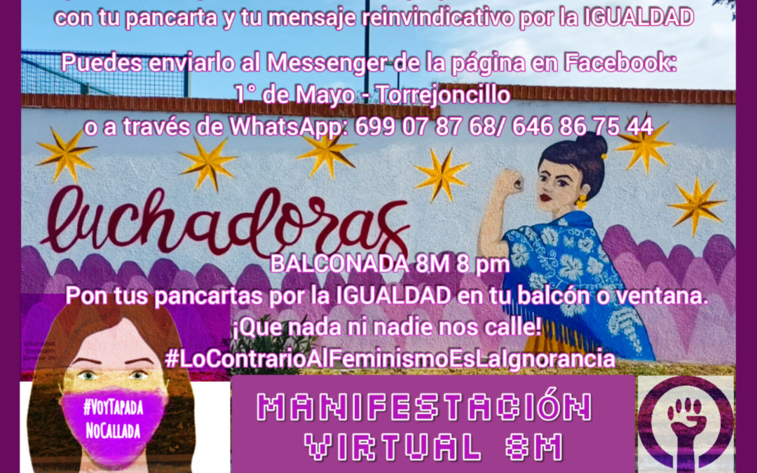 Manifestación Virtual 8M