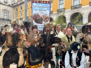 Jarramplas, las Carantoñas y el Jurramacho, presentes en los Desfiles de la Máscara de Lisboa y Zamora