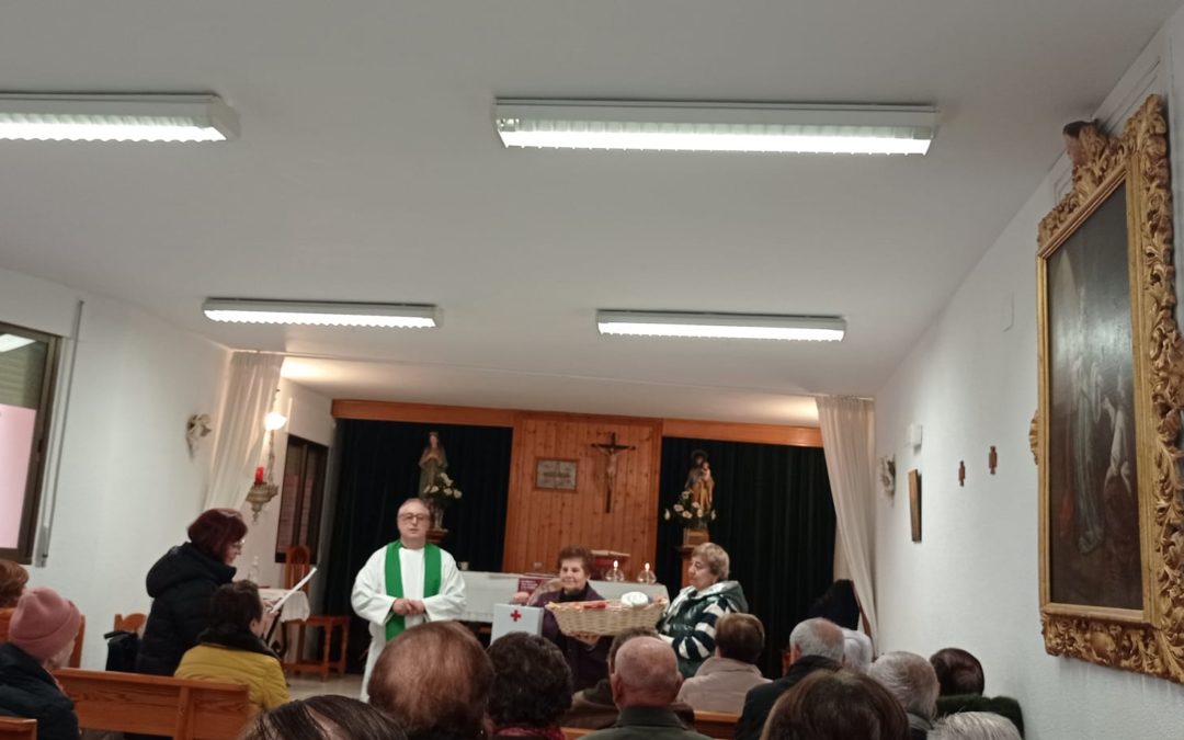 Ayuda a las personas mayores del Grupo de la Pastoral de la Salud