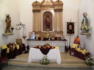 Exposición de Iconos Marianos a través de la Asociación de Paladines de la Encamisá