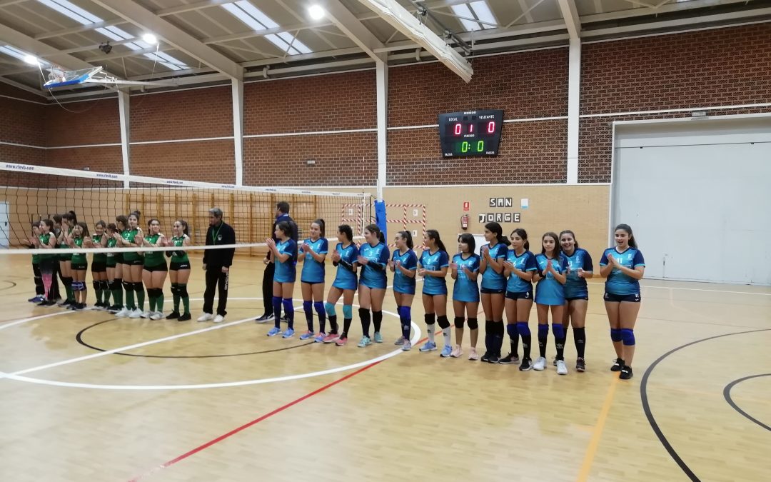 Primeras victorias para el voley torrejoncillano