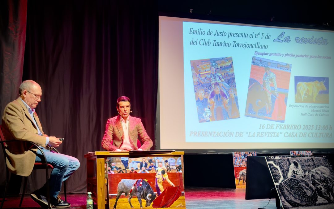 Presentación revista Club Taurino Torrejoncillano