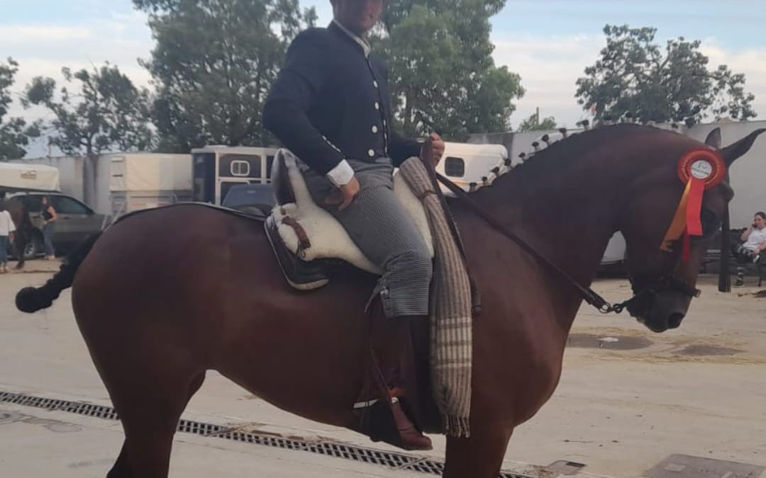 Tercera posición en la Prueba Intermedia de la XIV Ecuestre, Feria del Caballo y el Toro 2023