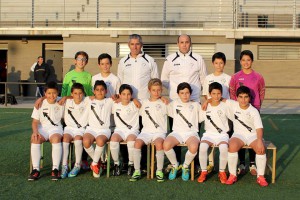 Jorge con su equipo "Flecha Negra"