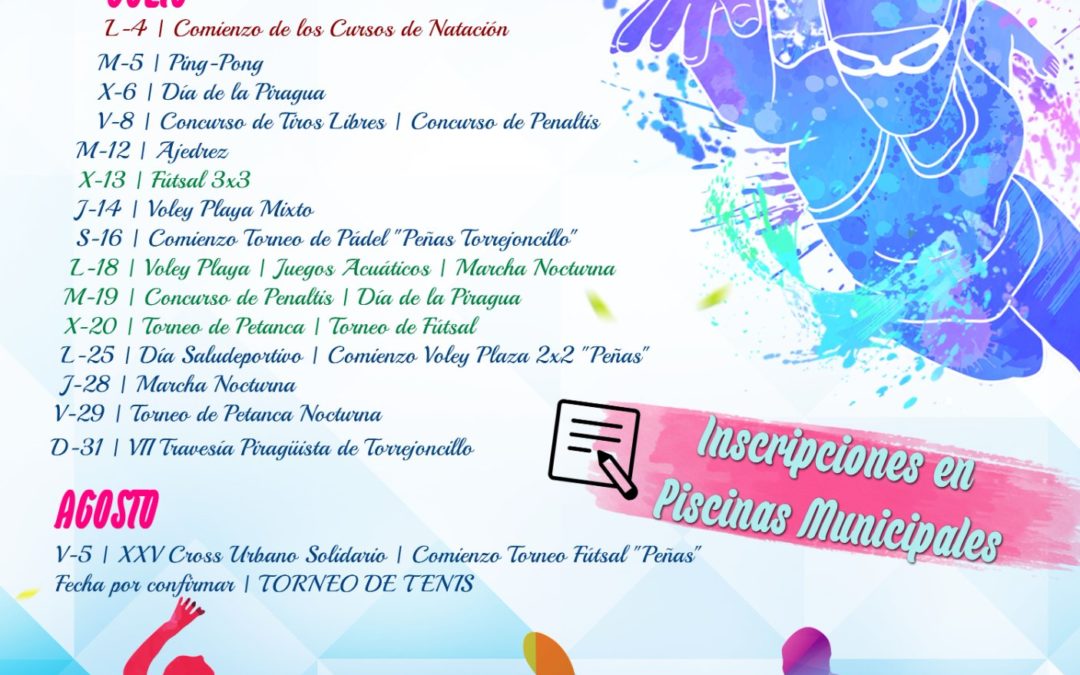 XXXV JORNADAS DEPORTIVAS DE TORREJONCILLO Y VALDENCÍN