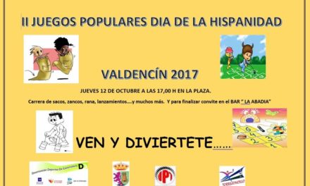 II Juegos Populares de Valdencin