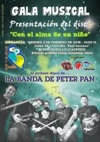 Entradas para la presentación del primer disco de La Banda de Peter Pan.