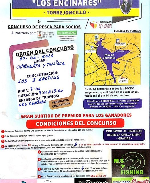 Nueva fecha para el concurso de pesca