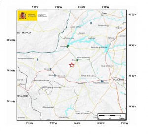 El terremoto con epicentro en Brozas, se siente en la comarca Rivera de Fresnedosa