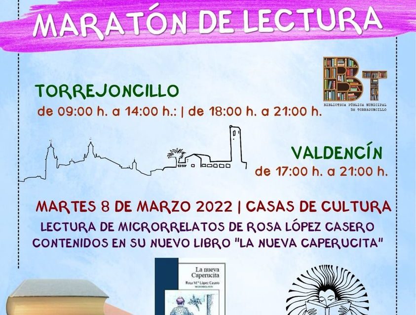 MARZO VIOLETA: MARATÓN DE LECTURA