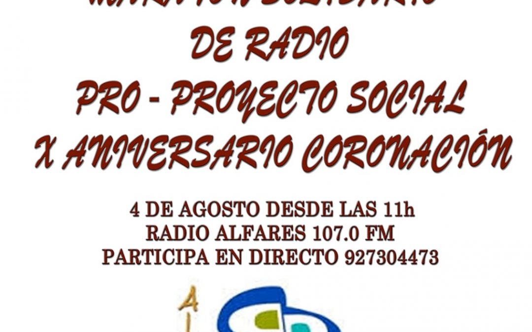 Maratón radiofónico solidario