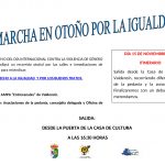 II Marcha en otoño por la Igualdad en Valdencín