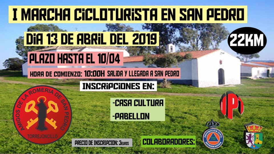 I Marcha Cicloturista a San Pedro