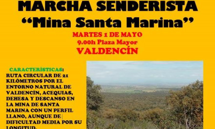 Marcha senderista «Mina Santa Marina»