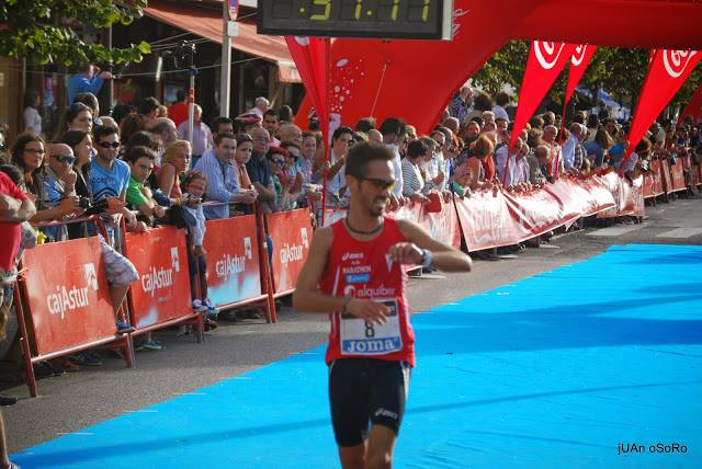 Mario Mirabel ganador en Ribadesella