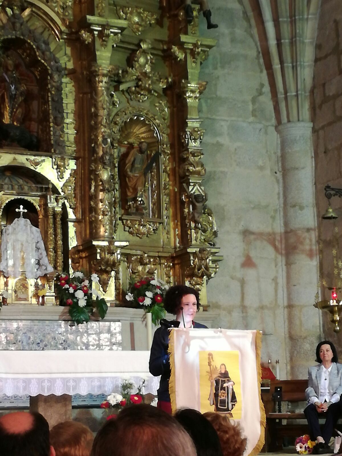 María José Vergel Vega pregonó a San Benito en Cañaveral
