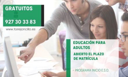 MATRICULACIÓN EDUCACIÓN DE ADULTOS 2021/2022