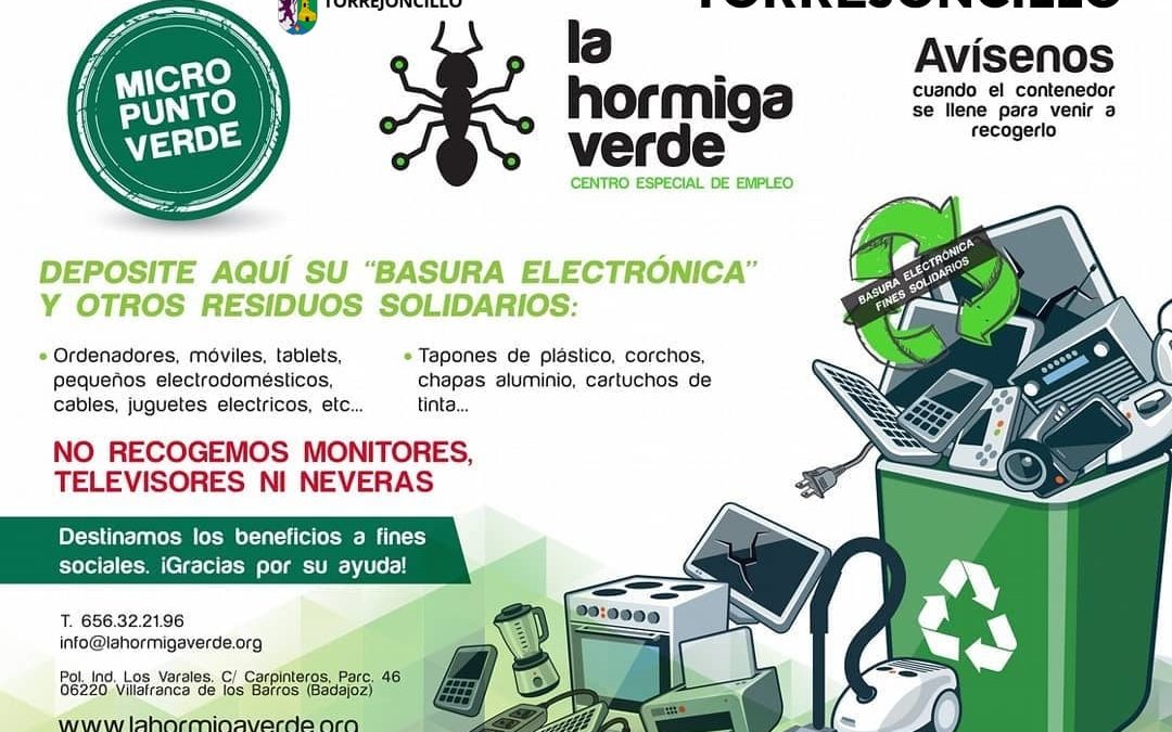 LA BASURA ELECTRÓNICA TAMBIÉN SE RECICLA