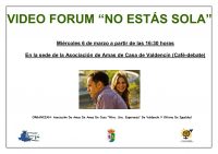 Video- Forum en Valdencín: «No estás sola»