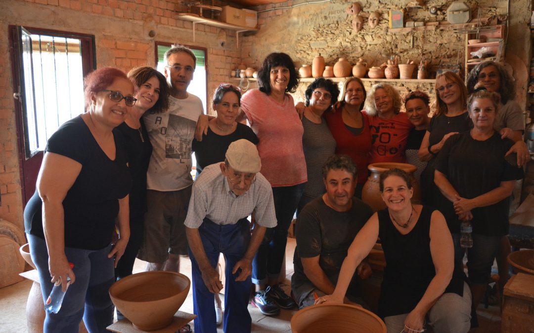 Ceramistas israelitas visitan Torrejoncillo