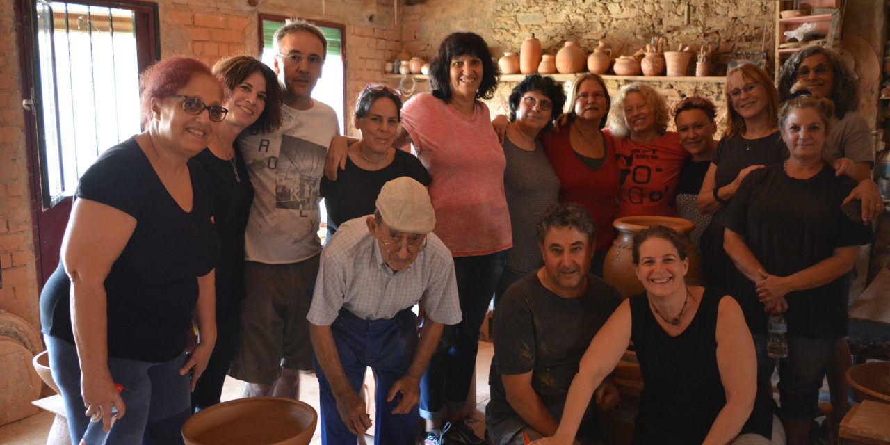 Ceramistas israelitas visitan Torrejoncillo