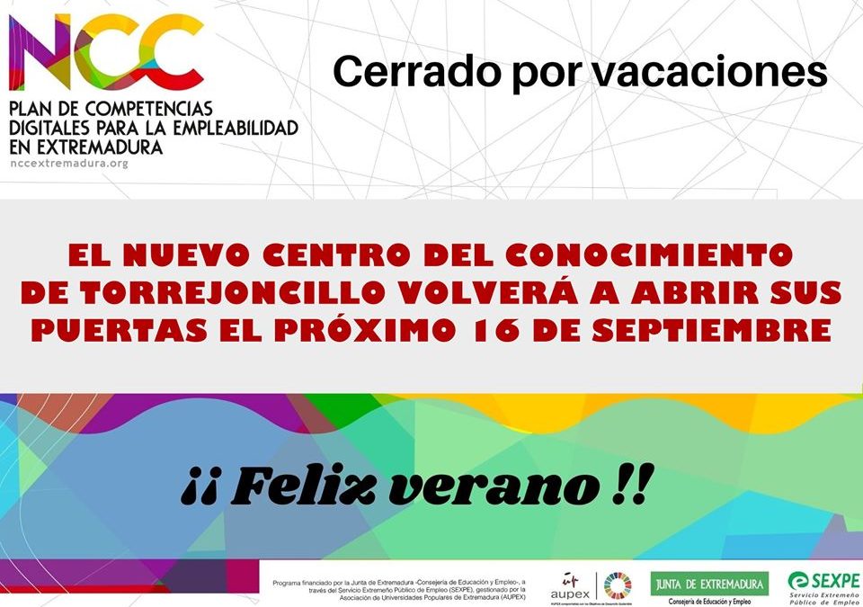 VACACIONES EN EL NCCTorrejoncillo.