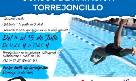 CURSOS DE NATACIÓN EN TORREJONCILLO Y VALDENCÍN