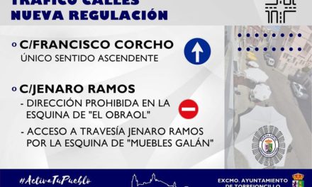 NUEVA REGULACIÓN DE TRÁFICO EN CALLES A PARTIR DE ESTE VIERNES