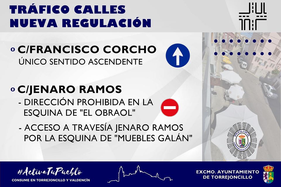 NUEVA REGULACIÓN DE TRÁFICO EN CALLES A PARTIR DE ESTE VIERNES