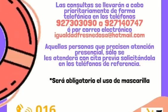 Atención al público de Igualdad Mancomunidad Rivera Fresnedosa