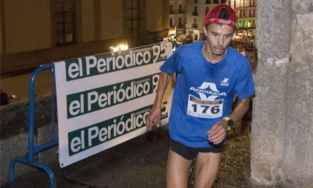 Un torrejoncillano segundo clasificado en el Intramuros Urban Trail Night 95 Aniversario Periódico Extremadura