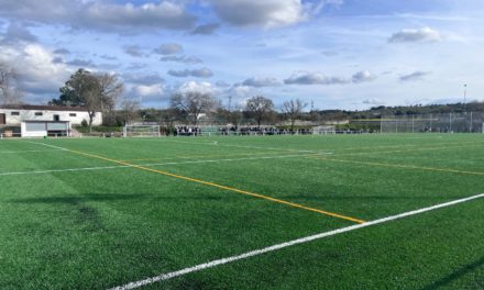 Torrejoncillo estrena campo de fútbol de césped artificial de la mano de la Diputación Provincial de Cáceres