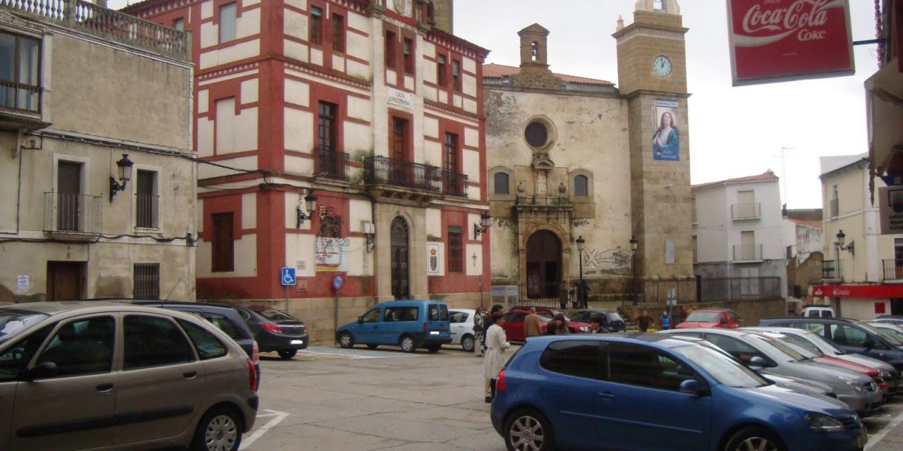 Corte al tráfico al centro del pueblo