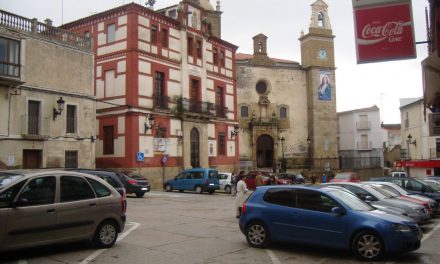 Corte al tráfico al centro del pueblo