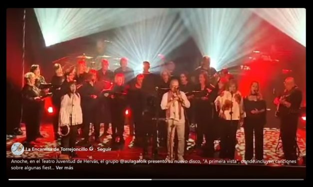 La Encamisa en una de las canciones del nuevo disco de Aulaga Folk