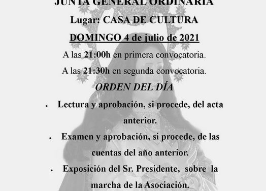 Junta General Ordinaria de la Asociación de Paladines de La Encamisá