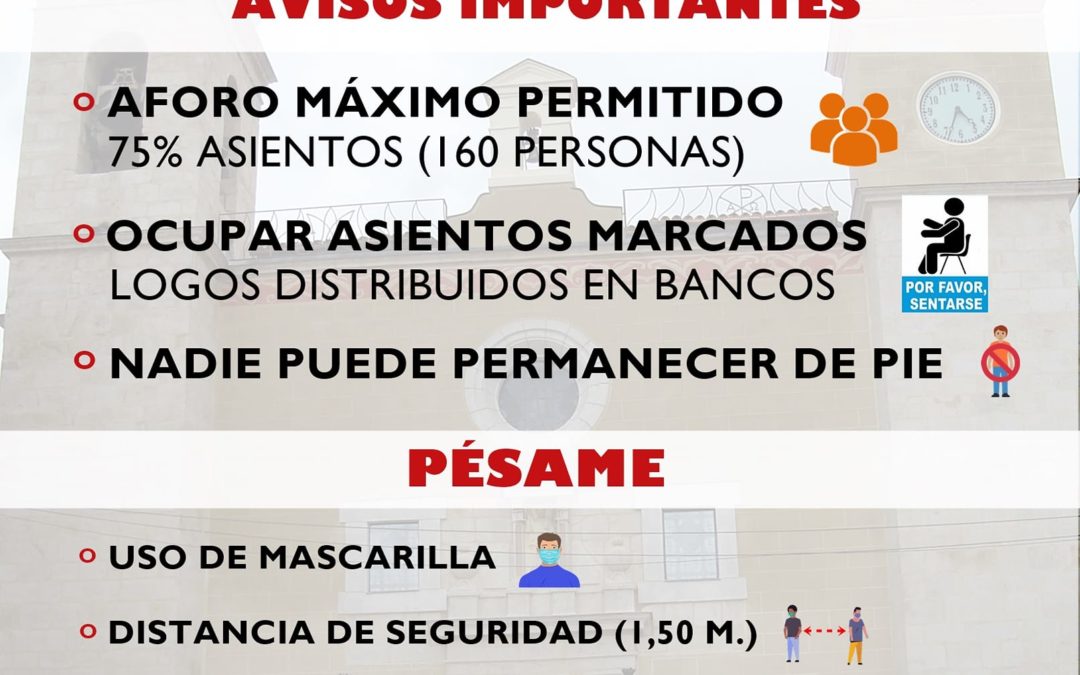 NUEVA NORMALIDAD EN LA PARROQUIA DE SAN ANDRÉS APÓSTOL