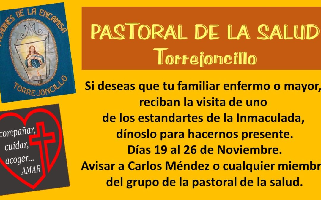 El estandarte visitara a los mayores de Torrejoncillo