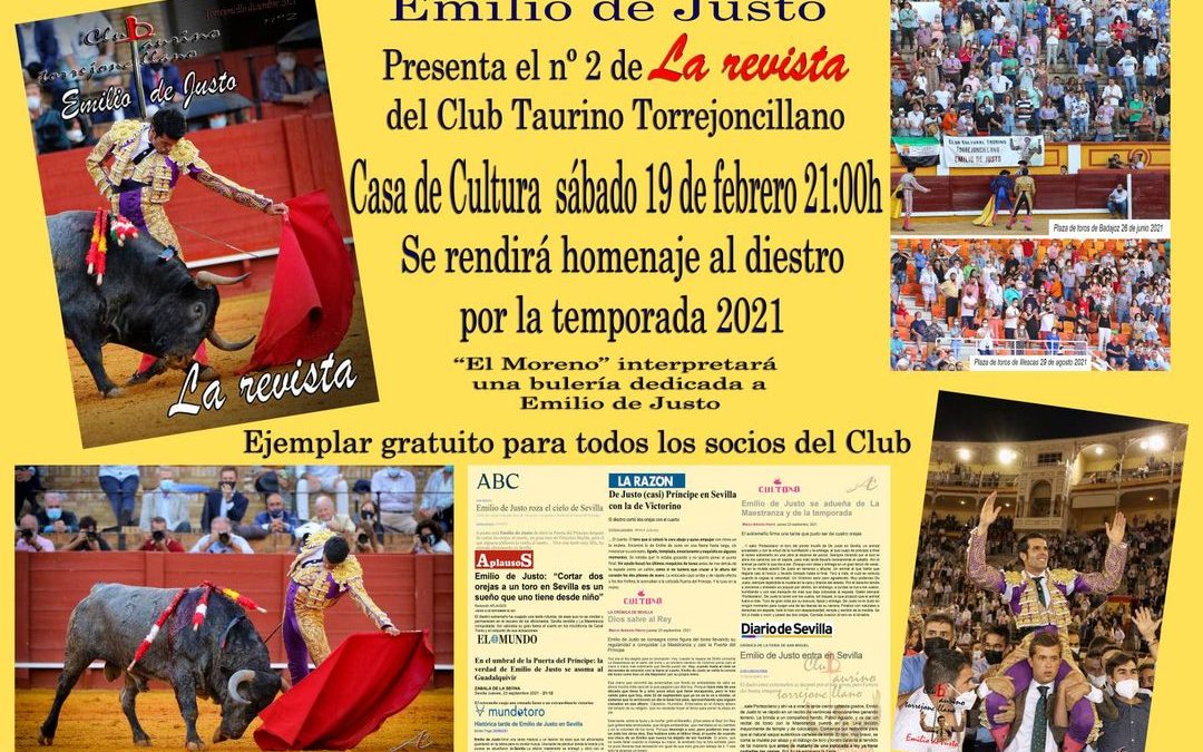 Presentación Revista del Club Taurino Emilio de Justo