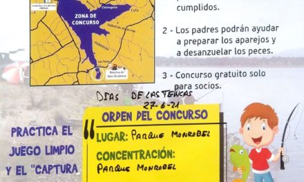 Día de Tencas de la Asociación de Pescadores Los Encinares para los más peques