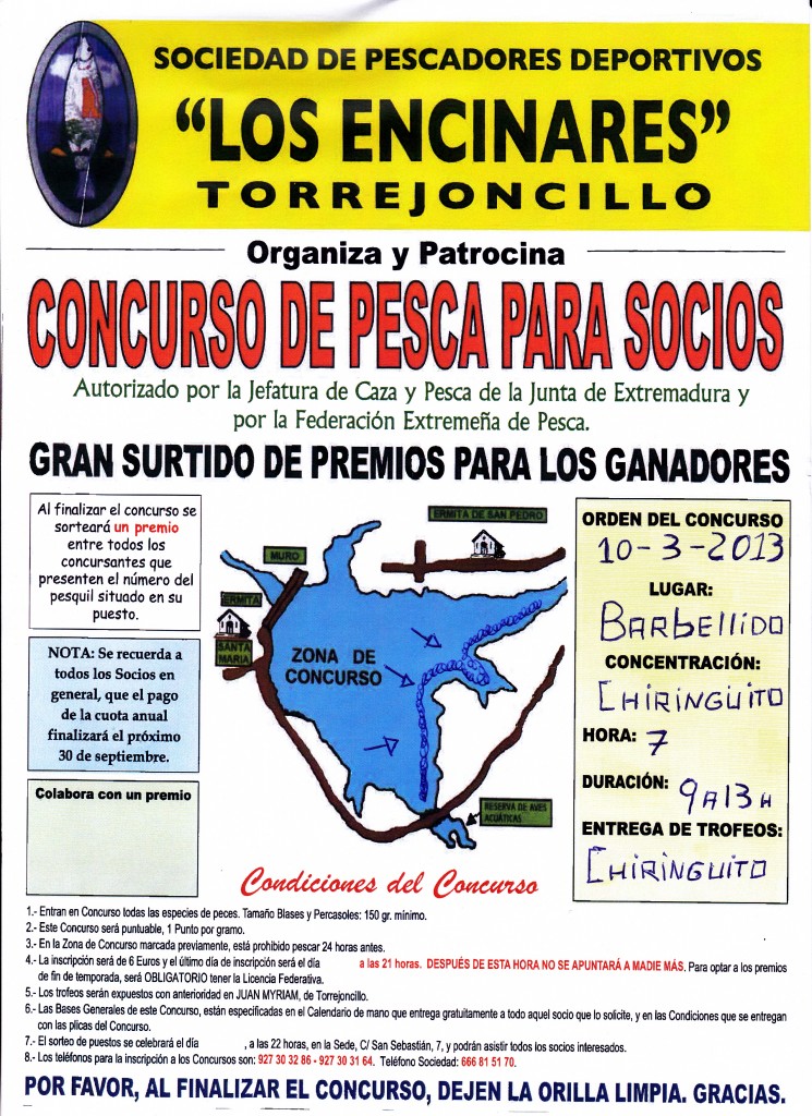 Pesca Primer Concurso