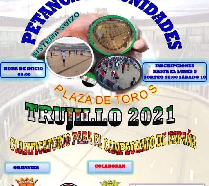 Torrejoncillano en el Campeonato de Extremadura de Petanca