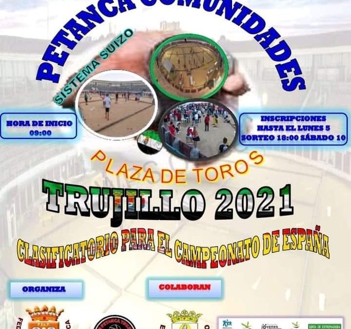 Torrejoncillano en el Campeonato de Extremadura de Petanca