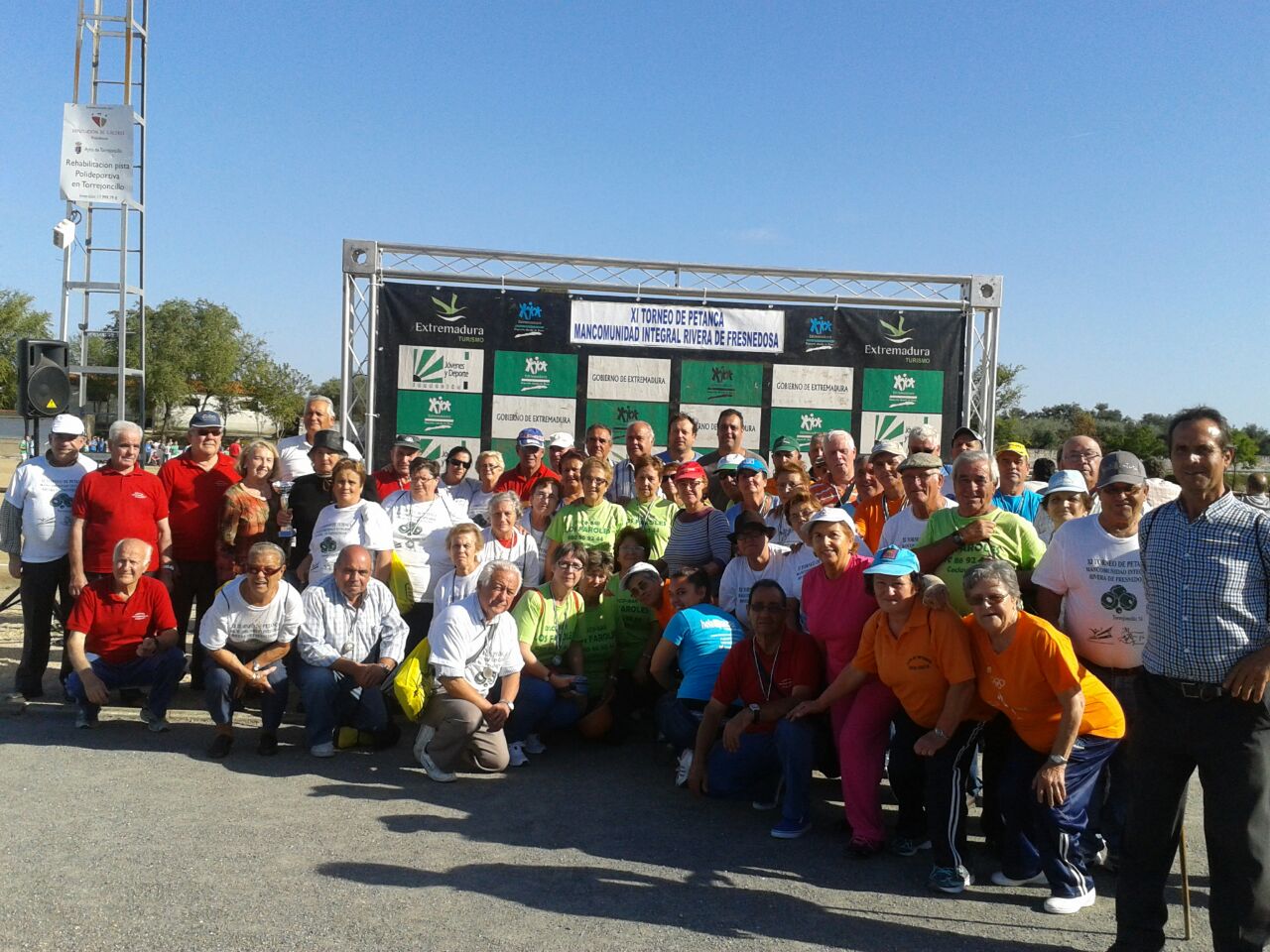 130 petanquistas disfrutaron del XI Torneo de la Mancomunidad