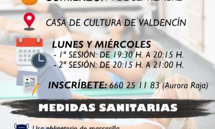 PILATES EN VALDENCÍN