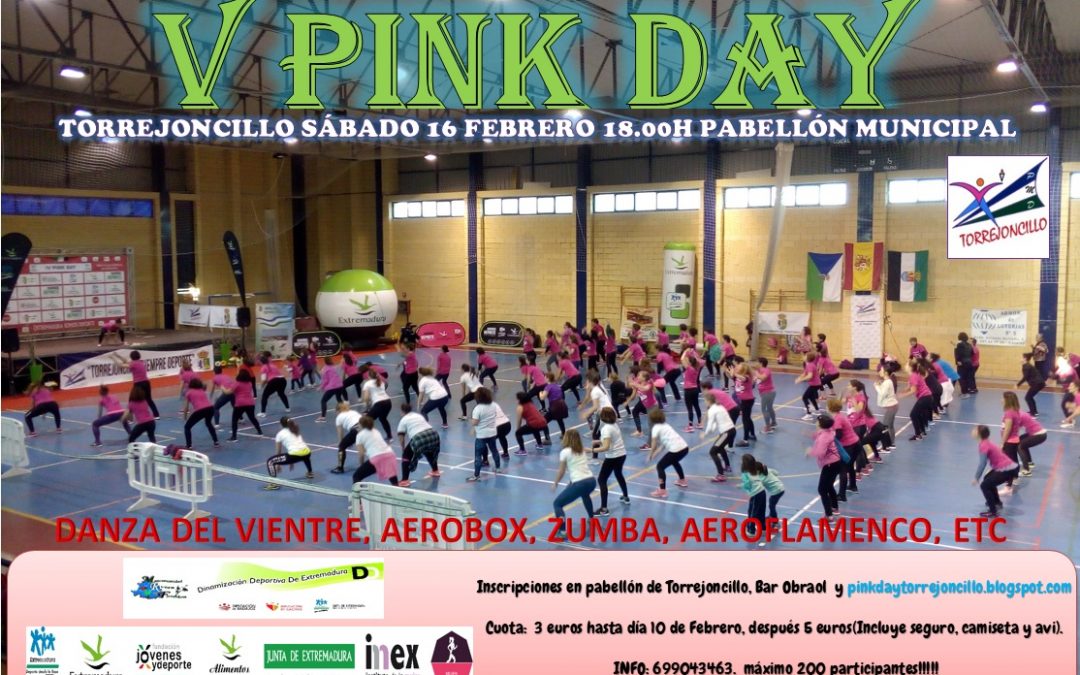 El próximo 16 de Febrero el V Pink Day Torrejoncillano