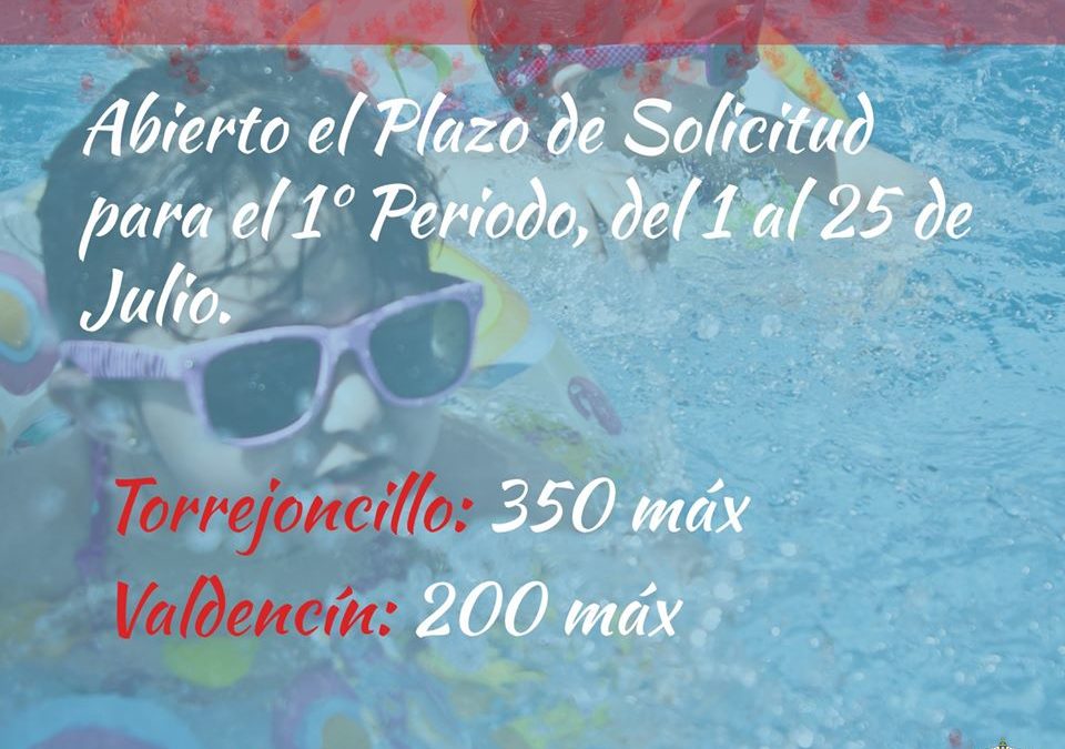 Bonos para las piscinas municipales