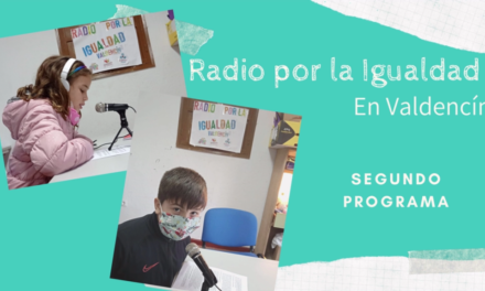 Se emite el segundo programa de Radio por la Igualdad en Valdencín